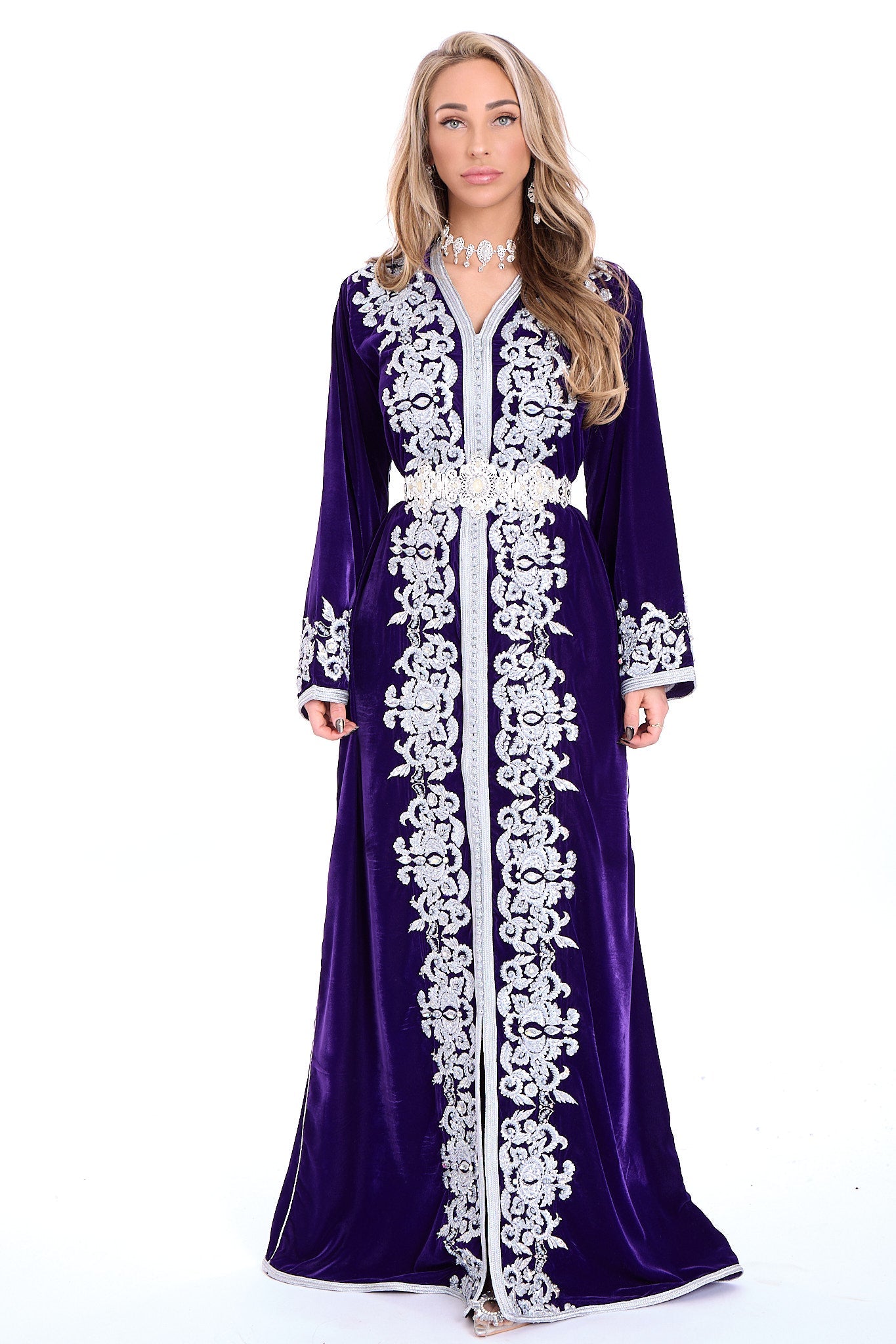 Caftan Marwa Purple
