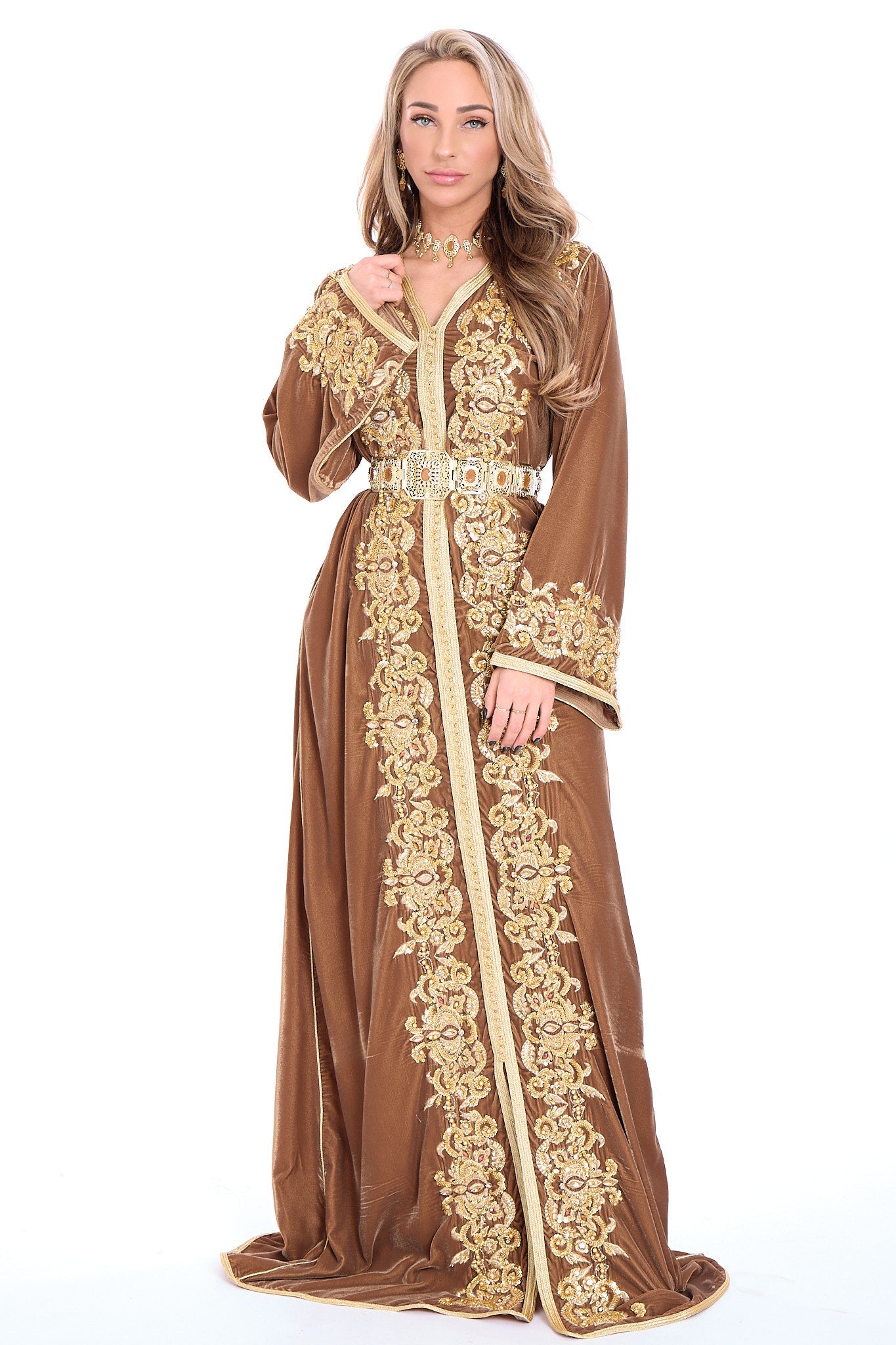 Caftan Marwa Brown
