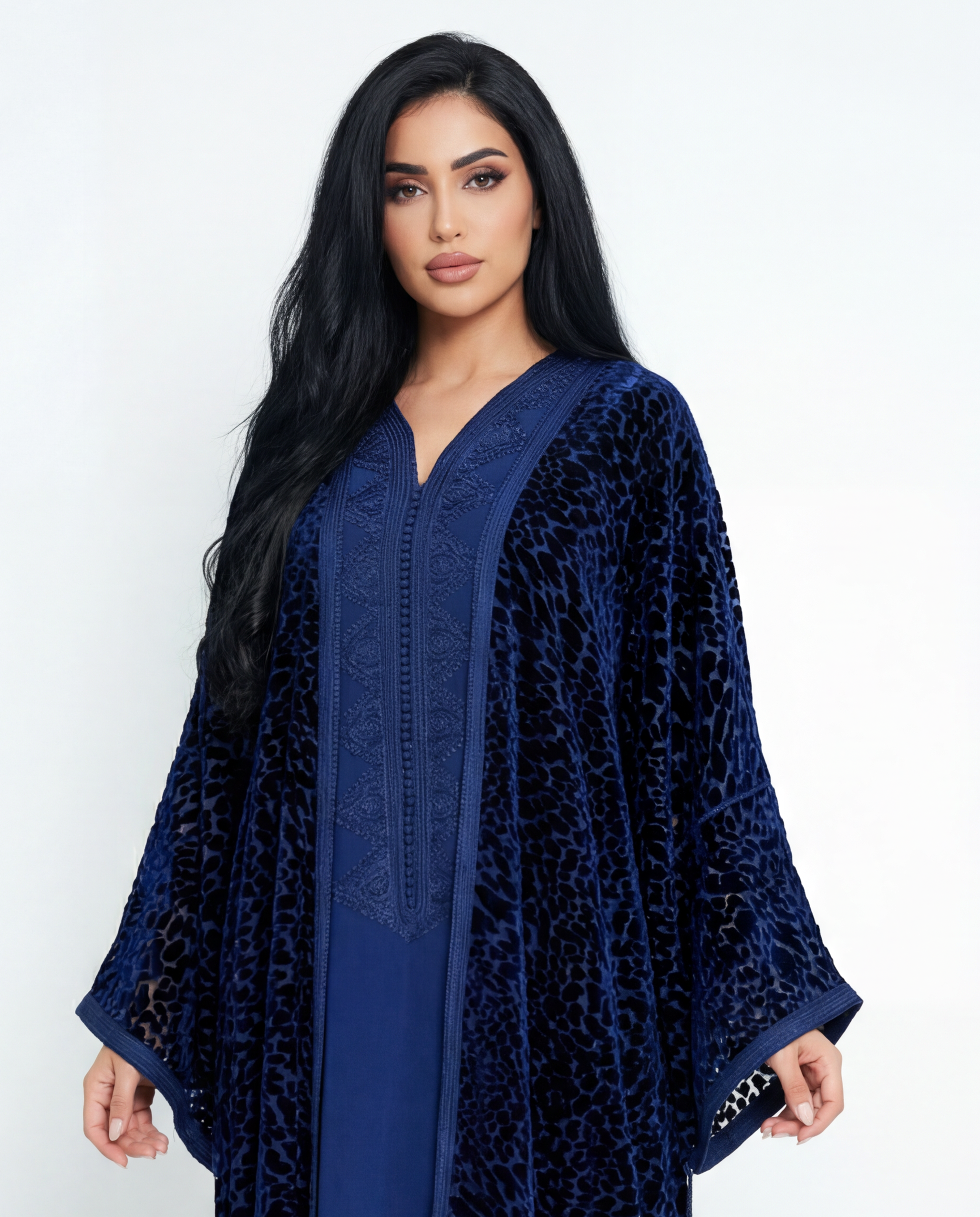 Caftan Azhar Oxfordblue