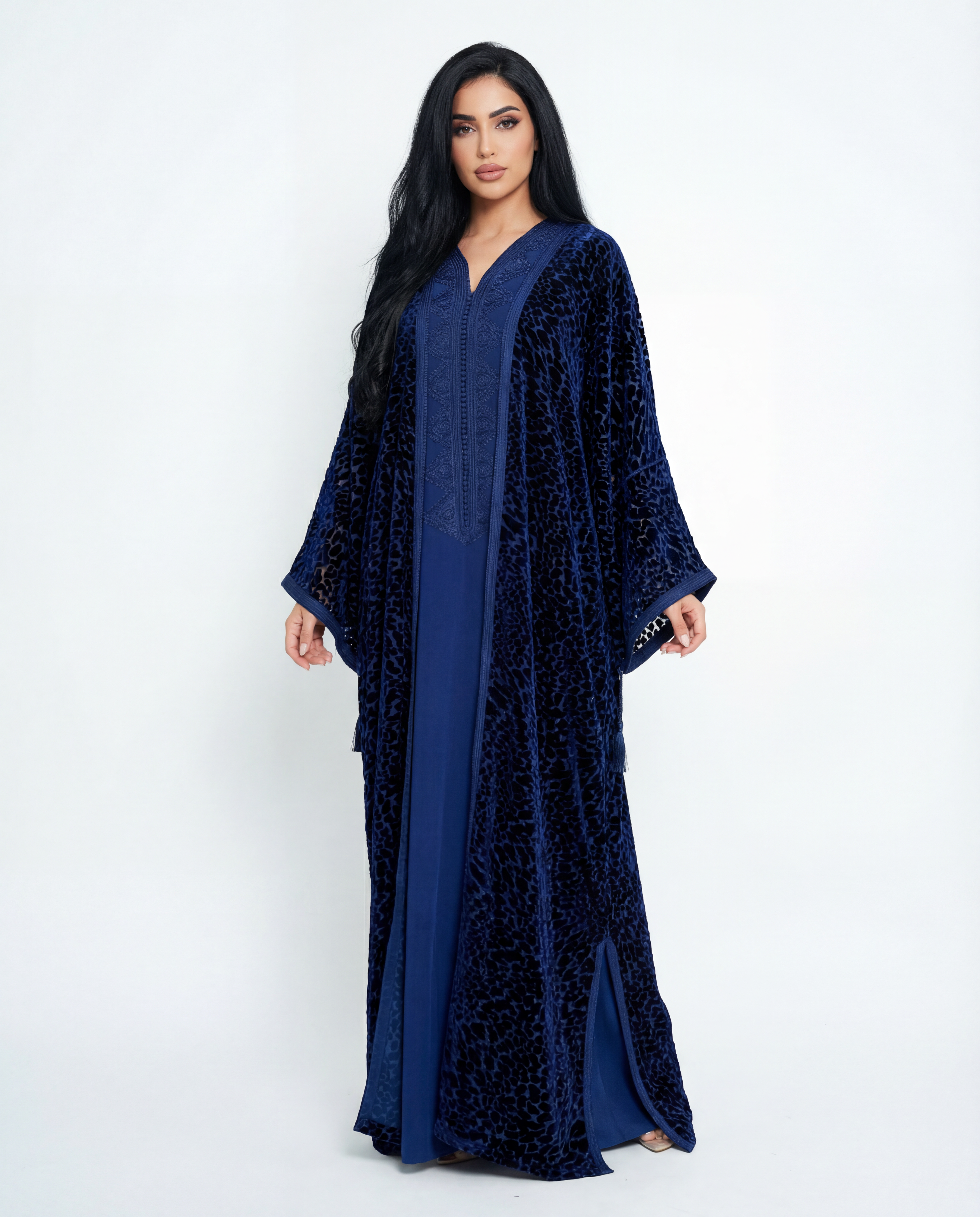 Caftan Azhar Oxfordblue