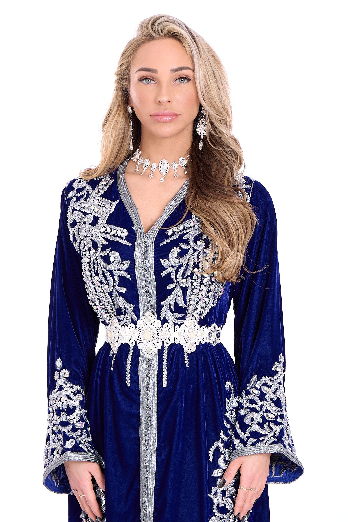 Caftan Abeer  Royalblue