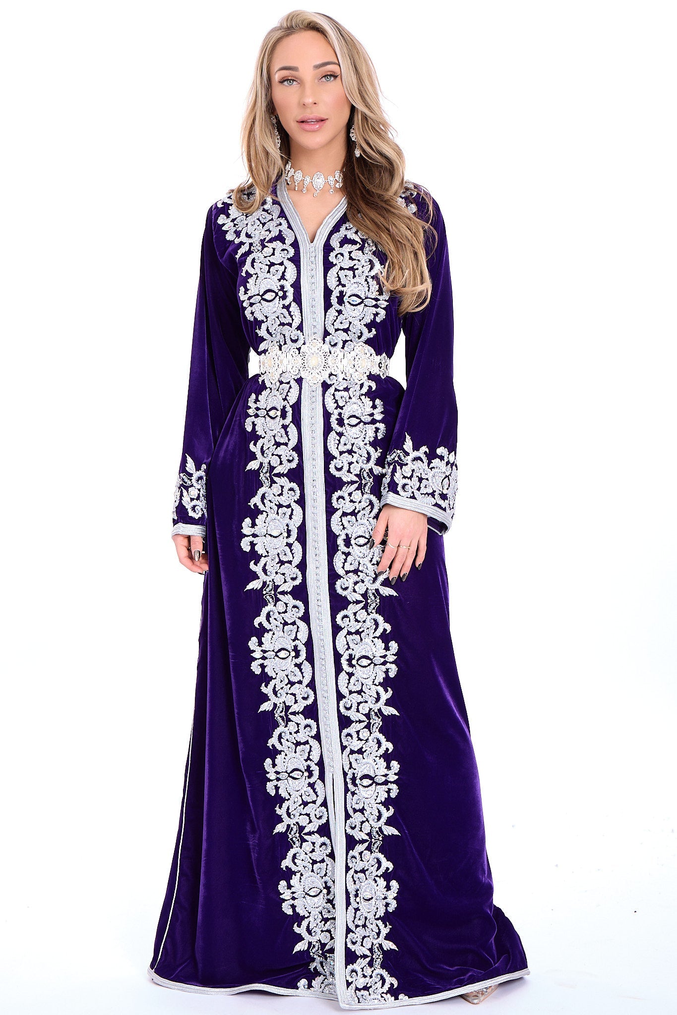 Caftan Marwa Purple