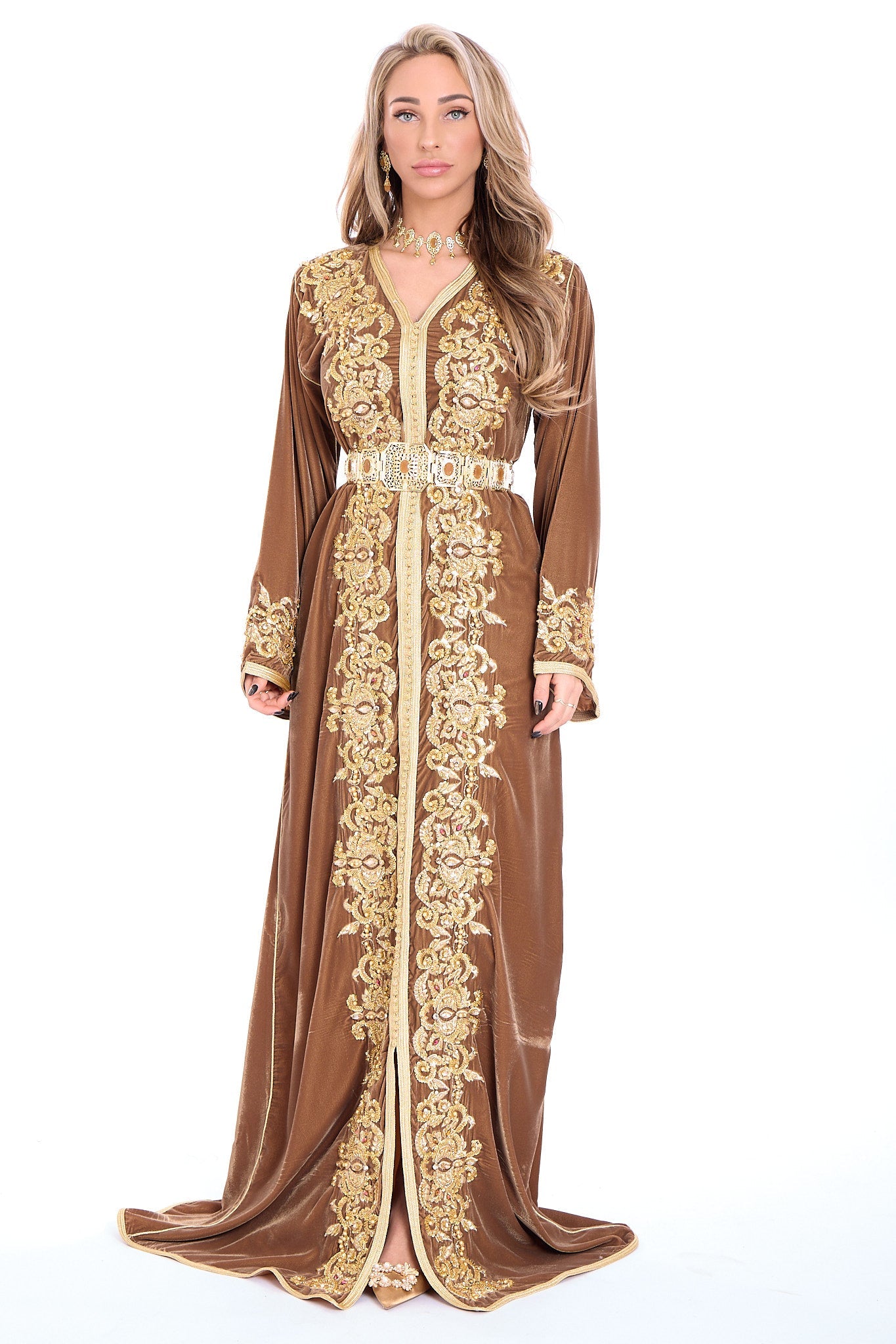 Caftan Marwa Brown